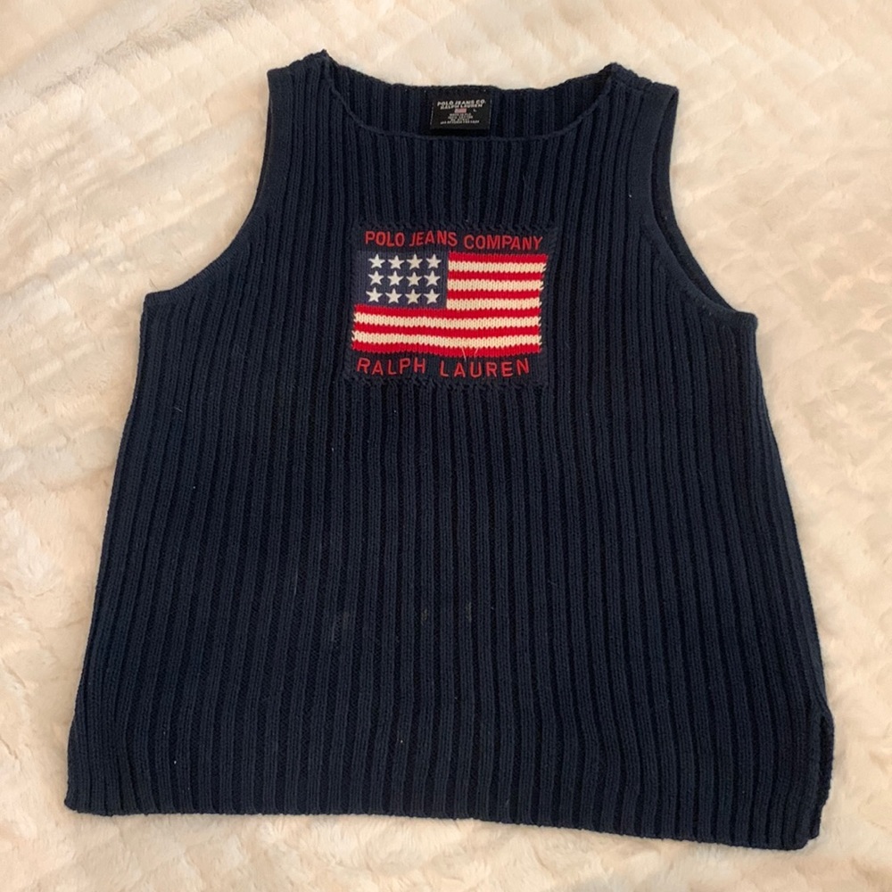 Polo Sweater vest  tank top